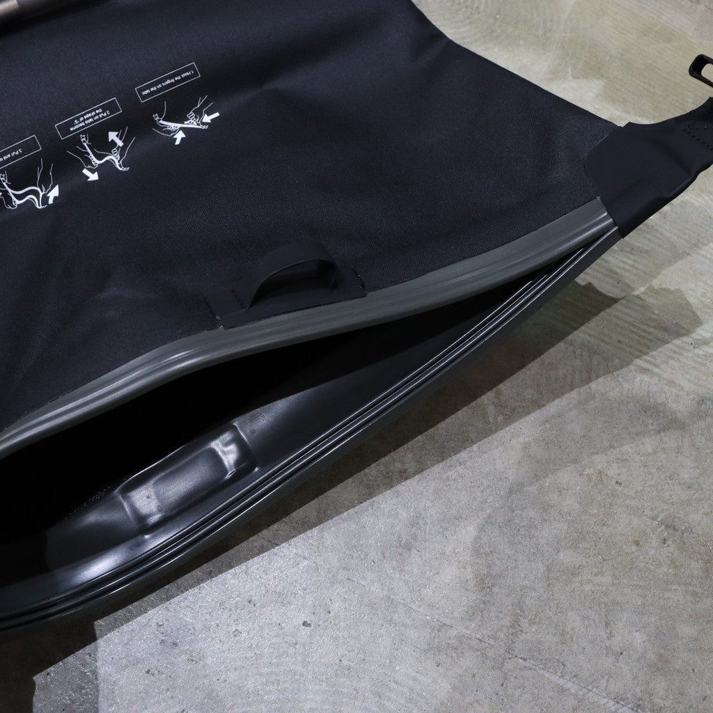 CORDURA 乾式拉鍊後背 #黑色 [FDR30233B0002]