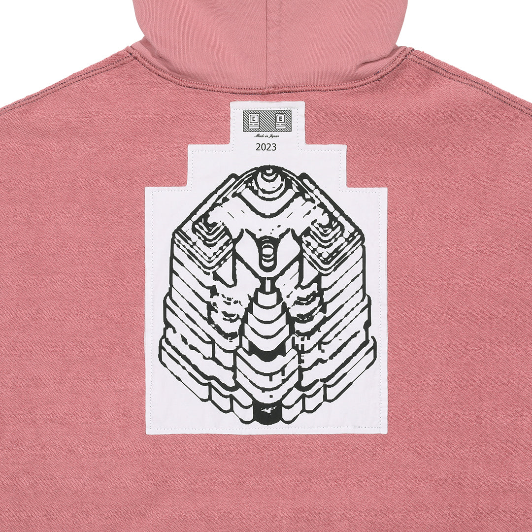 SOLID HEAVY HOODY 2 #PINK [CES24CS14]