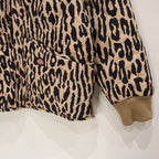 DICKIES | LEOPARD QUILTED JACKET #BEIGE [DICKIES-WM-BL09]