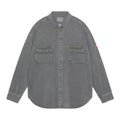 OVERDYE COLOUR DENIM BIG SHIRT #GREEN [CES24SH03]