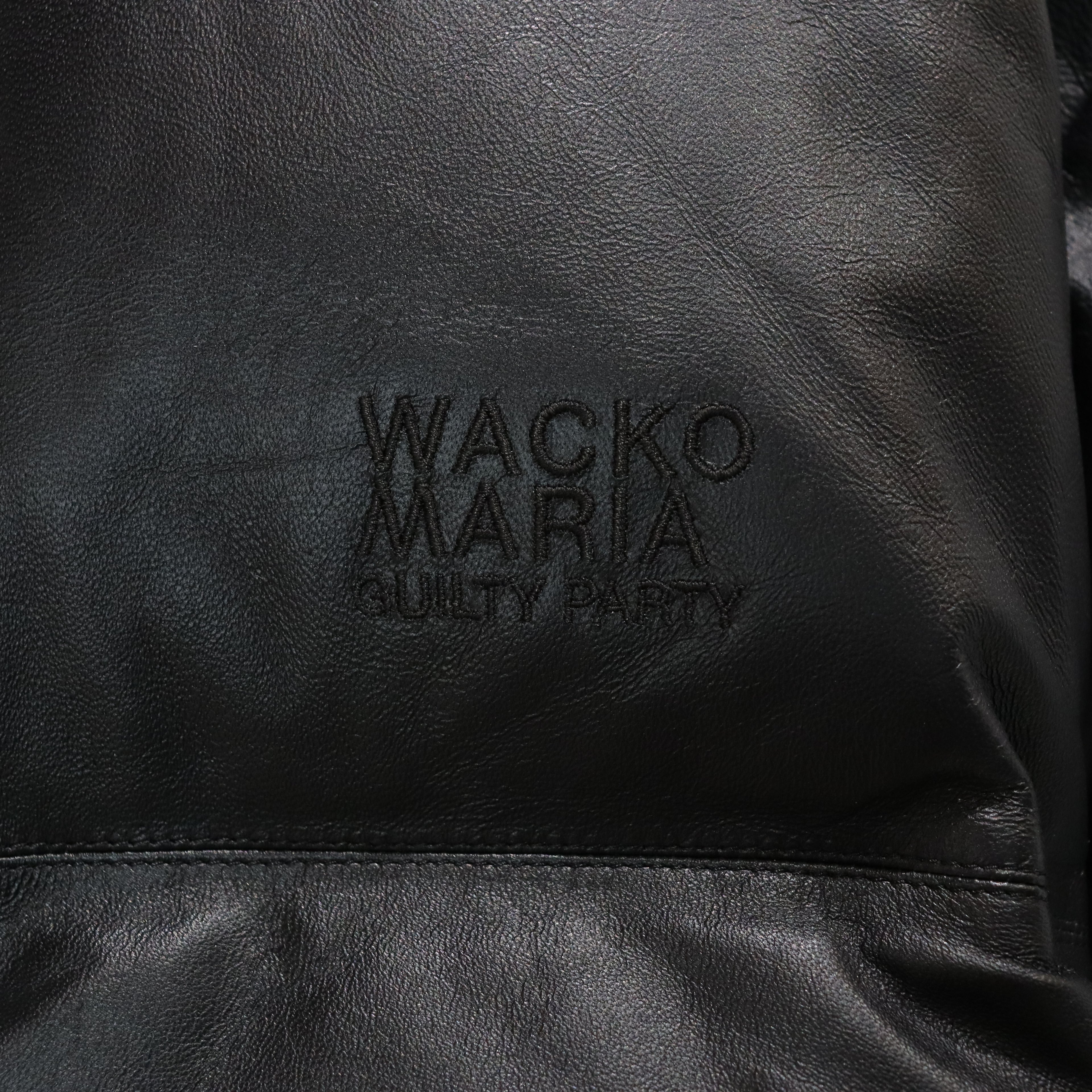 LEATHER DOWN JACKET -B- -TYPE 2- #BLACK [23FW-WMO-OD03]