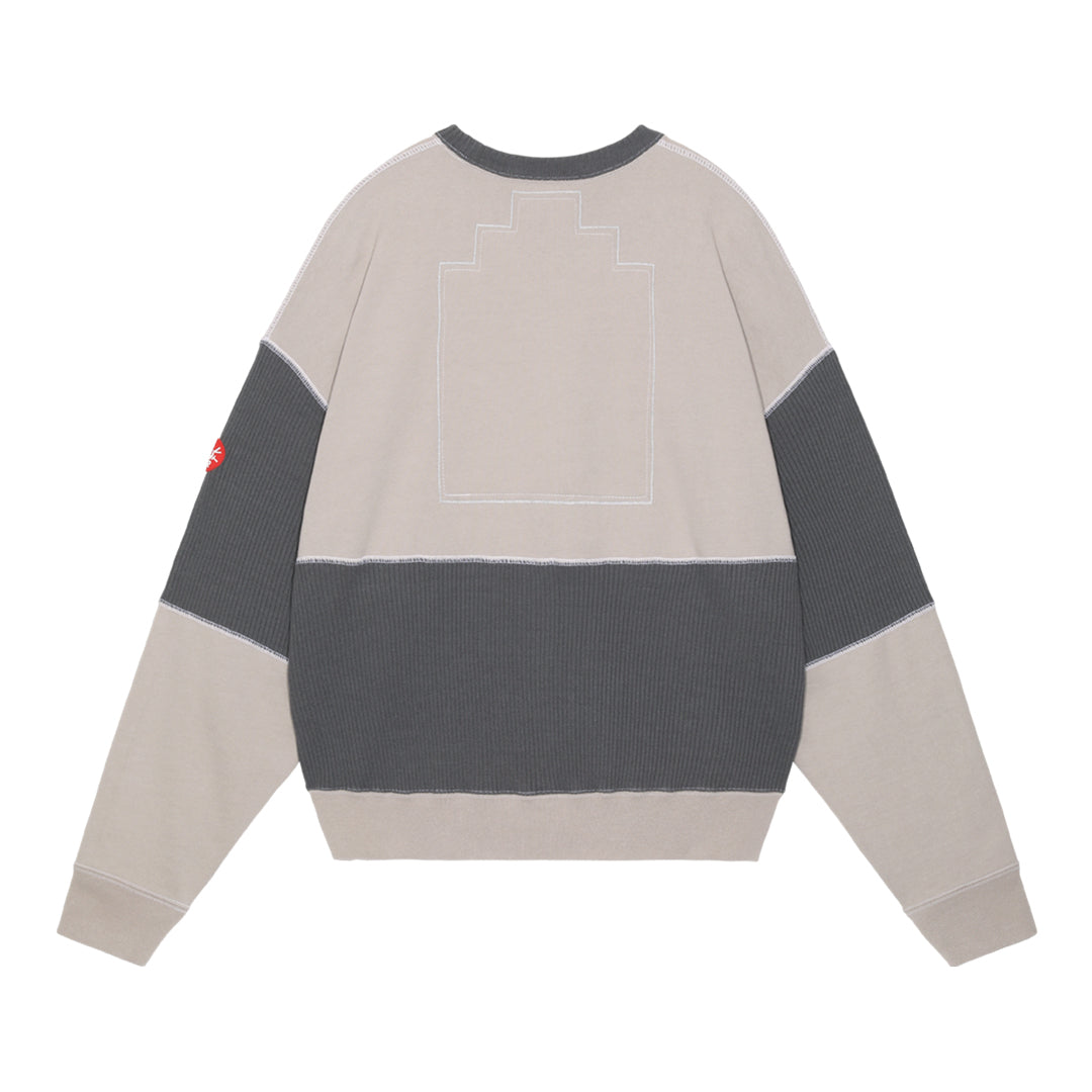 WIDE RIB CUT CREW NECK 2 #GRAY [CES24CS15]