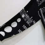 COVID-19 KNIT SWEATER #BLACK [FW23-KN02]