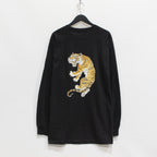 TIM LEHI | CREW NECK LONG SLEEVE T-SHIRT -TYPE 1- #BLACK [23FW-WMT-LT03]