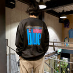 BLUE NOTE | CREW NECK SWEAT SHIRT -TYPE 4- #BLACK [BLUENOTE-WM-SS08]