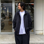 科技軍裝甲板夾克佩斯利 #D-海軍藍 [BJ-32024]