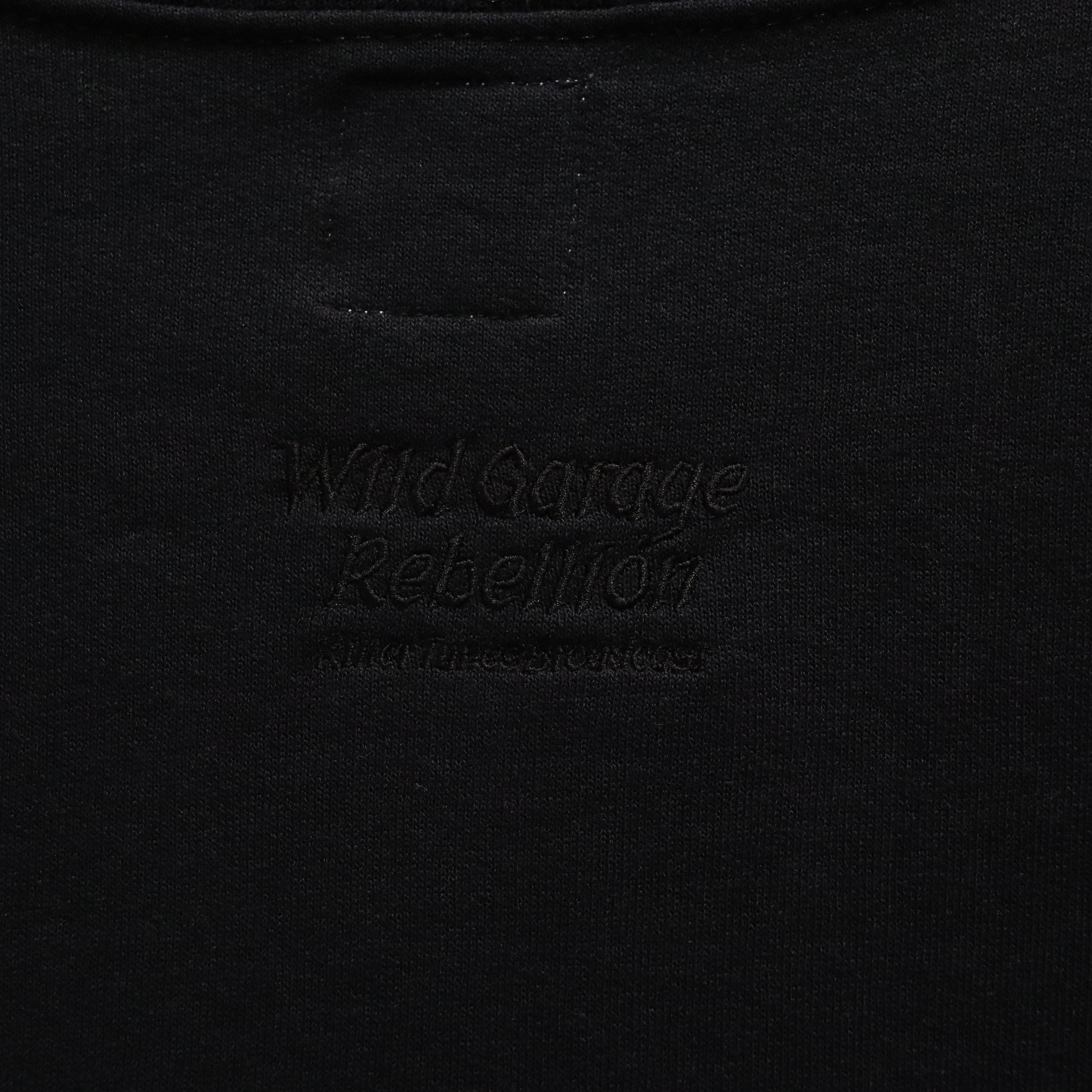 CREW NECK SWEAT SHIRT -TYPE 3- #BLACK [23FW-WMC-SS11]