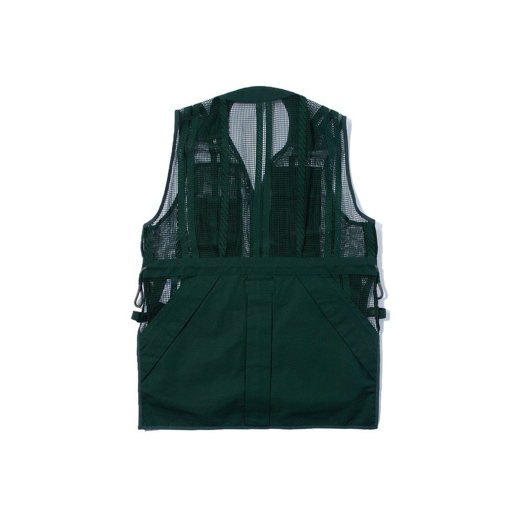 トップス F/CE. ROPE MESH LONG VEST THEROOM | F/CE. Rope Mesh Long Vest - Charcoal