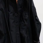 HOODED BIG COAT #BLACK [FW23-JK12]