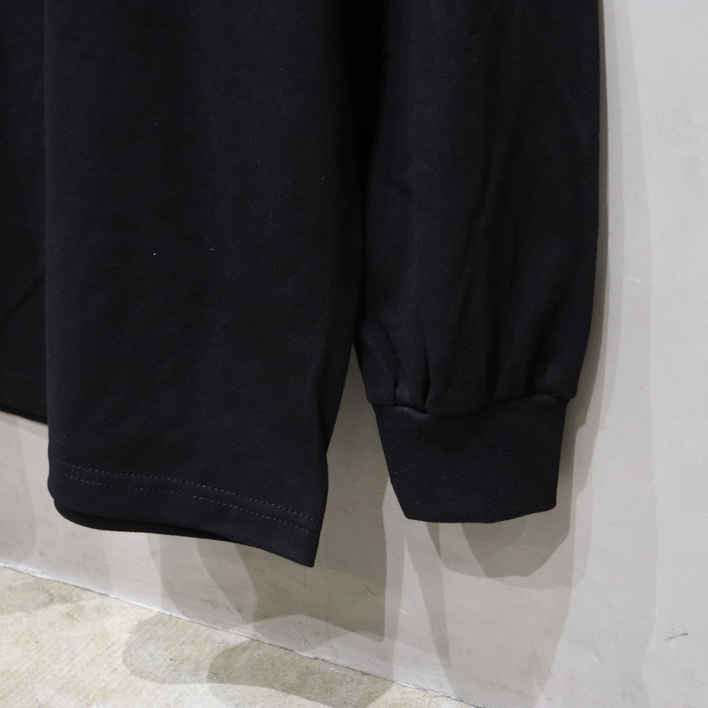 提姆李 | 圓領長袖 T 卹 #黑色 [24SS-WMT-LT02]