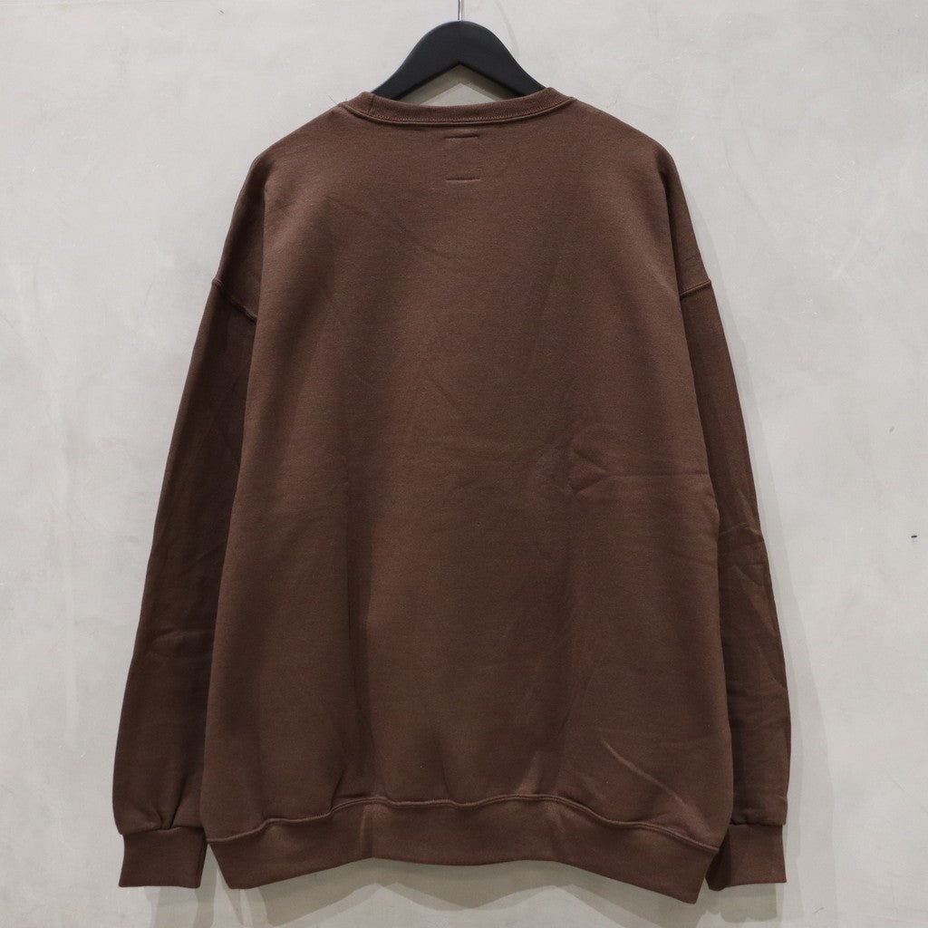 HIGHTIMES | 圓領運動衫 - 類型 1- #BROWN [HIGHTIMES-WM-SS09]