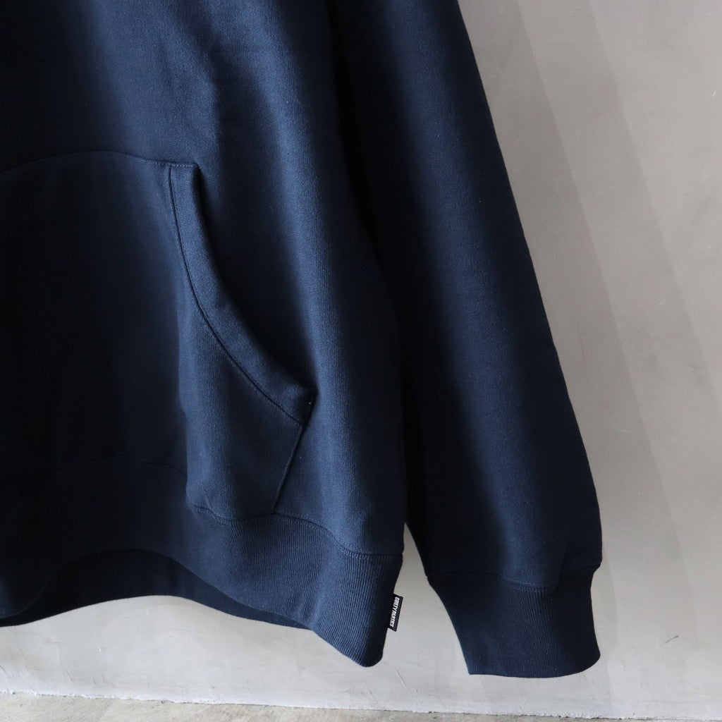 HEAVY WEIGHT PULLOVER HOODED SWEAT SHIRT -TYPE 2- #NAVY [24SS-WMC-SS05]