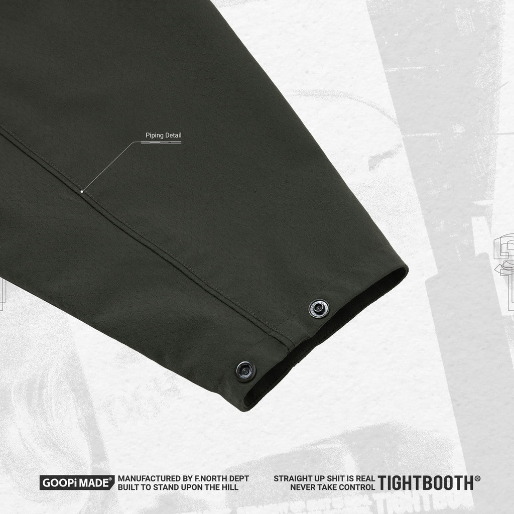 TBPR | “GMT-03J” 3D 切割屏蔽外套 #BREWSTER 綠色 [GOOPI-23AW-DEC-TBPR-03]