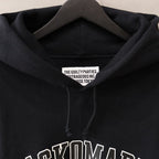 MIDDLE WEIGHT PULLOVER HOODED SWEAT SHIRT -TYPE 1- #BLACK [24SS-WMC-SS12]