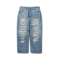 BORO BAGGIE DENIM PANTS #INDIGO [24SS-FS-04 / FS1403]