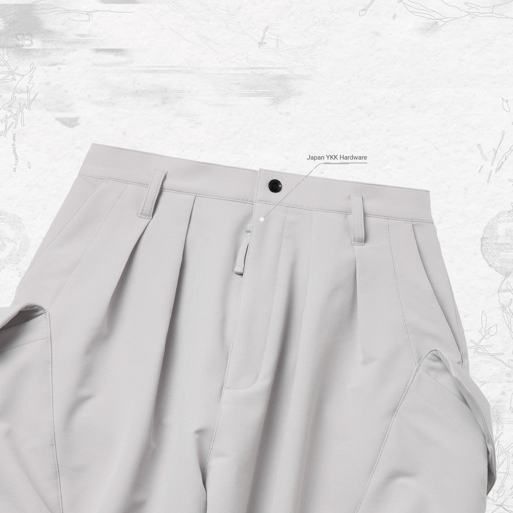 Exs-P1 「Exoskeleton」 BiG Utility Pants #BONE [GOOPI-23AW-DEC-01]