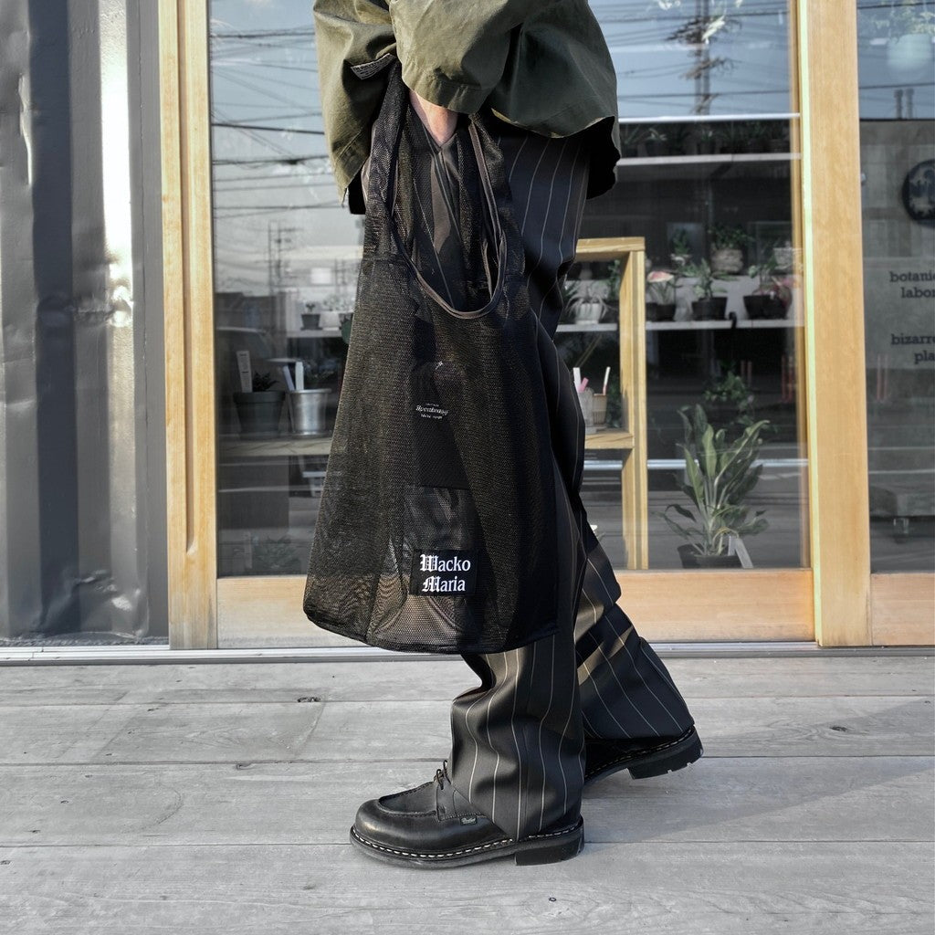 SPEAK EASY | PACKABLE TOTE BAG -TYPE 2- #BLACK [24SS-WMA-BG05]