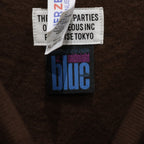BLUE NOTE | CREW NECK SWEAT SHIRT -TYPE 4- #BROWN [BLUENOTE-WM-SS08]