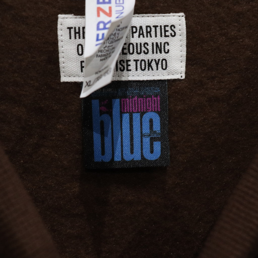 BLUE NOTE | CREW NECK SWEAT SHIRT -TYPE 4- #BROWN [BLUENOTE-WM-SS08]