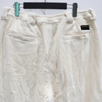 KNIT CORD BALLOON PANTS #WHITE [FW23-B08]