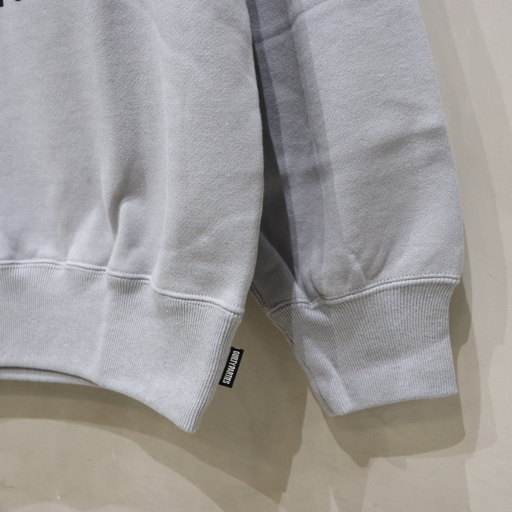 落水狗 | 中等重量圓領運動衫 #灰色 [RD-WM-SS02]