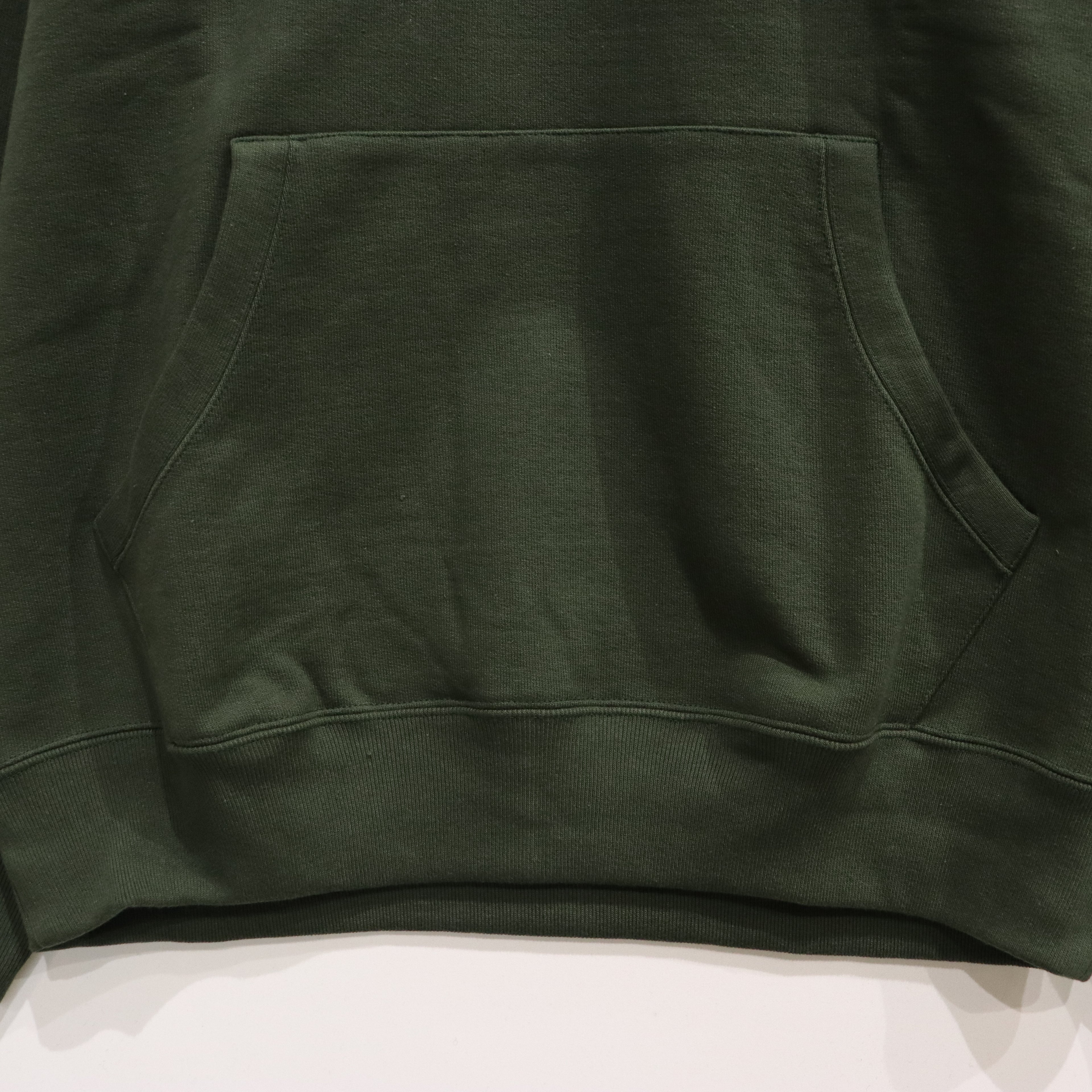 HEAVY WEIGHT PULLOVER HOODED SWEAT SHIRT -TYPE 3- #GREEN [23FW-WMC-SS04]