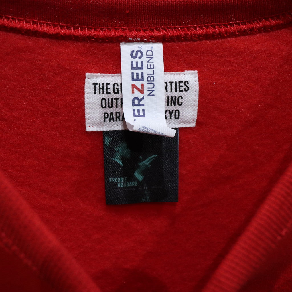 藍色音符 | 圓領運動衫 - 類型 3- #RED [BLUENOTE-WM-SS07]