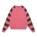 OVERDYE STRIPE SLEEVE BIG CREW NECK #RED [CES24CS19]
