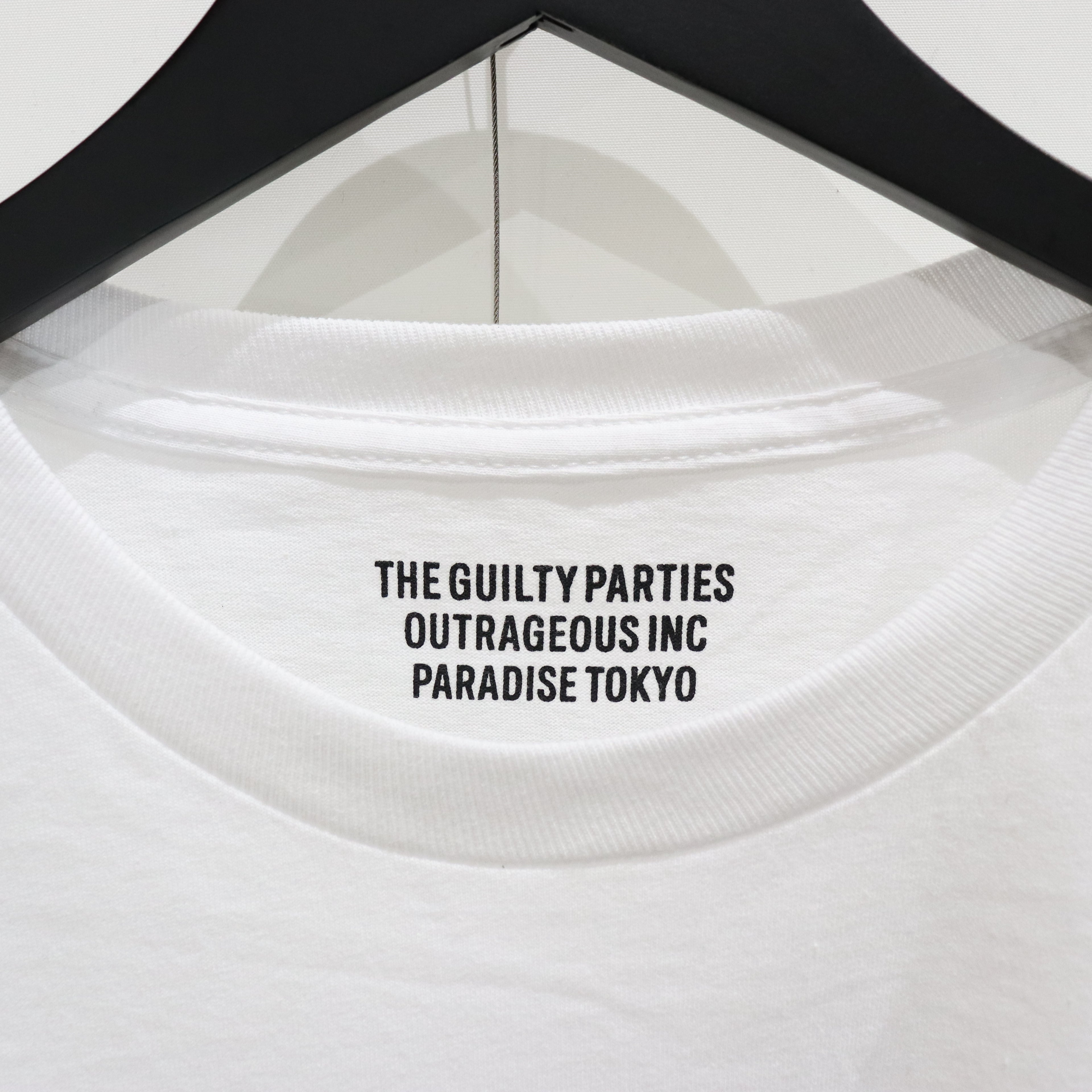 TIM LEHI | CREW NECK LONG SLEEVE T-SHIRT -TYPE 1- #WHITE [23FW-WMT-LT03]