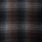 OMBRE CHECK OPEN COLLAR SHIRT L/S -TYPE 2- #BROWN [23FW-WMS-OC02]