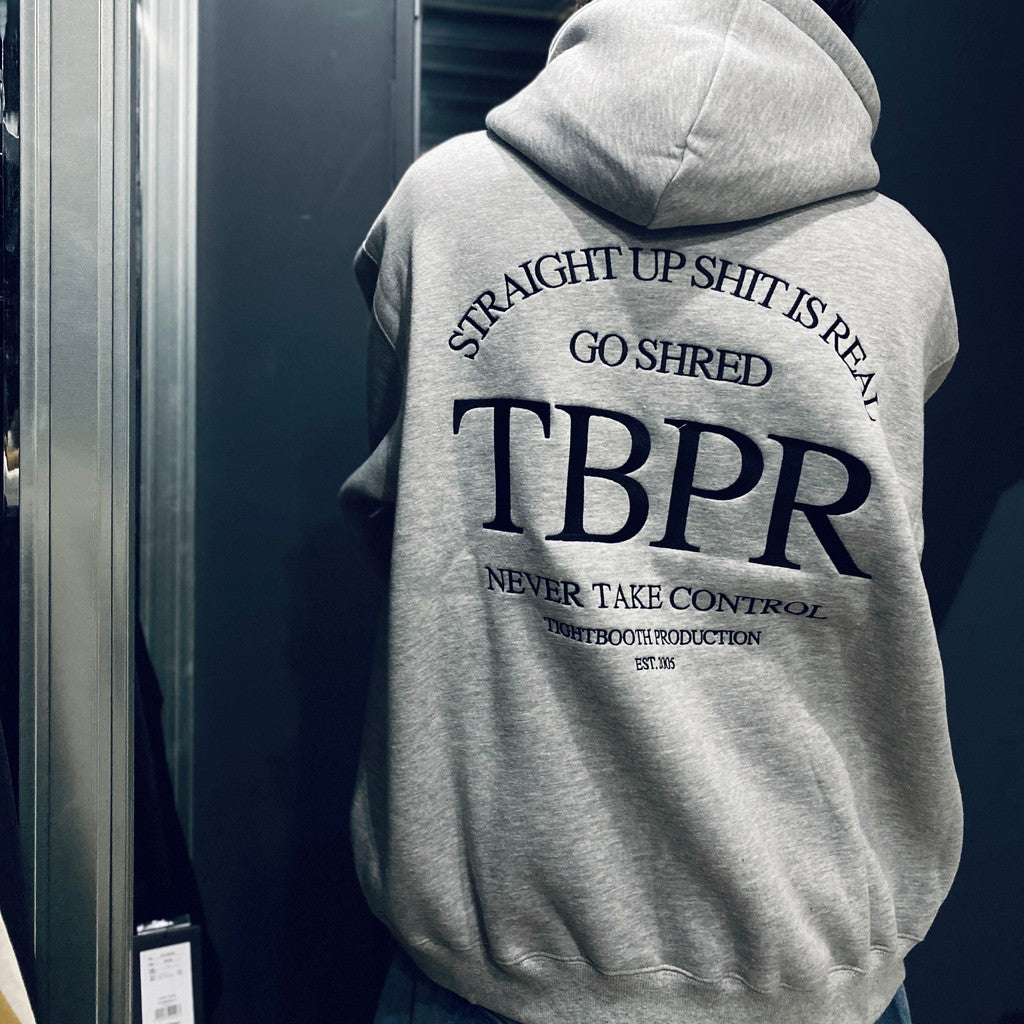 STRAIGHT UP HOODIE #GRAY [FW23-SW03]