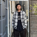 OMBRE CHECK 50'S JACKET -B- -TYPE 2- #GRAY [24SS-WMO-BL16]