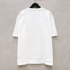 水洗厚重圓領 T 卹 - 型號 3- #白色 [24SS-WMT-WT03]