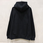 HIGHTIMES | HEAVY WEIGHT PULLOVER HOODED SWEAT SHIRT -TYPE 2- #BLACK [HIGHTIMES-WM-SS13]