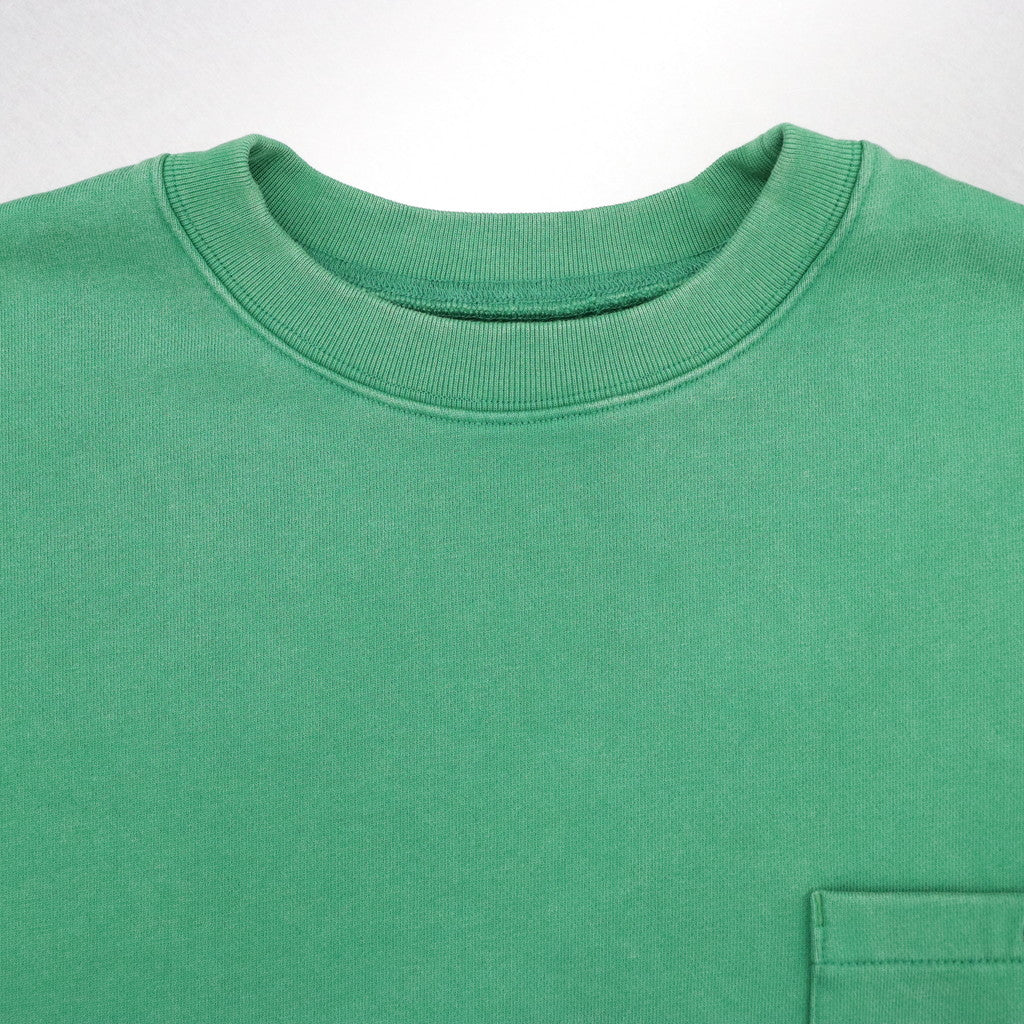 ADULT WASH CREWNECK #GREEN [23SS-SW02-7334]
