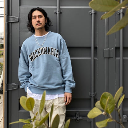 MIDDLE WEIGHT CREW NECK SWEAT SHIRT -TYPE 1- #BLUE [24SS-WMC-SS13]