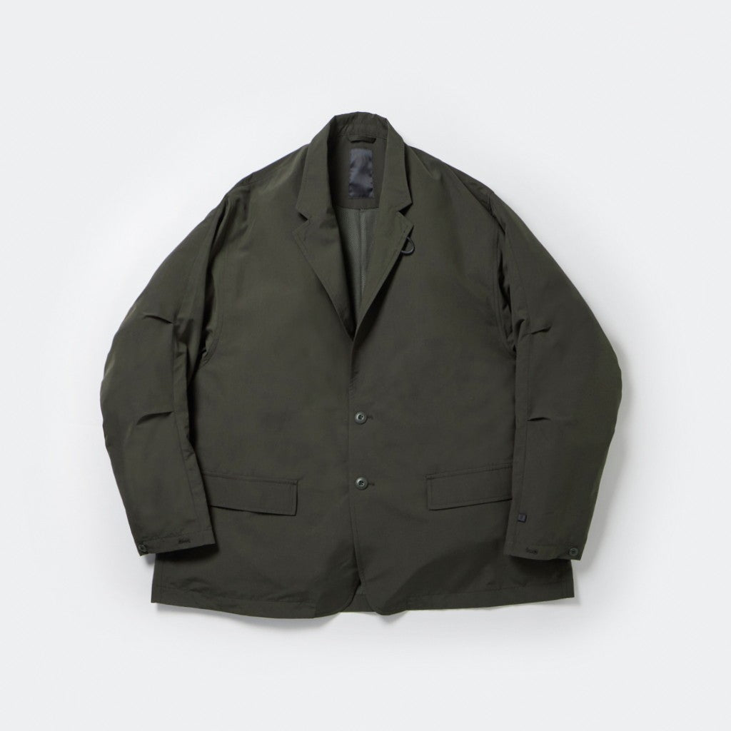 TECH LOOSE 2B JACKET TWILL #D-OLIVE [BJ-56024]