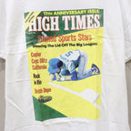 HIGHTTIMES | 圓領 T 卹 - 類型 4- #白色 [HIGHTTIMES-WM-TEE04]