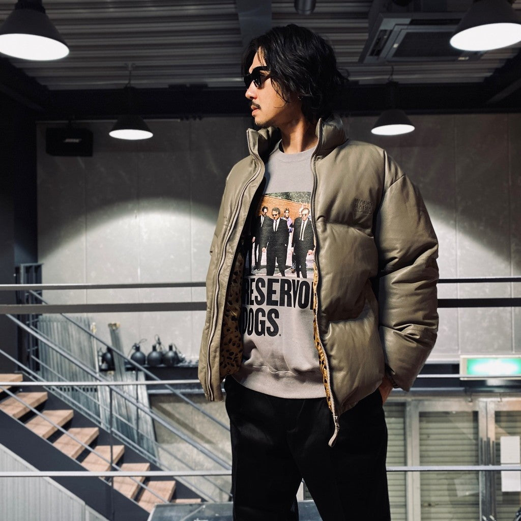 落水狗 | 中等重量圓領運動衫 #灰色 [RD-WM-SS02]