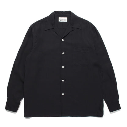 50'S SHIRT L/S -TYPE 1- #BLACK [24SSE-WMS-OC02]