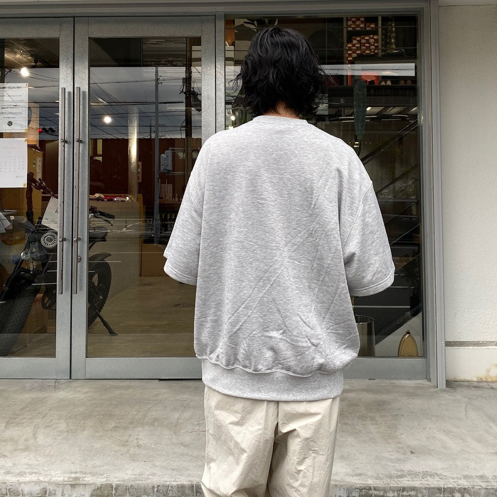 TECH SWEAT CREW S/S #ASH [BE-51024]