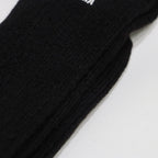 LOGO SOCKS #BLACK [23FW-WMA-SO01]