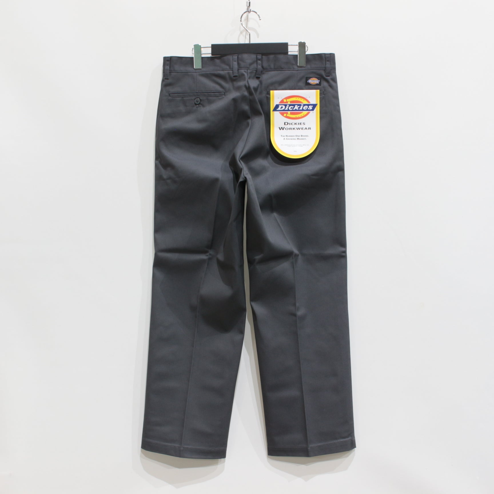 DICKIES | PLEATED TROUSERS #CHARCOAL [DICKIES-WM-PT14