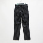 DOUBLE PLEATED TROUSERS #BLACK [23FW-WMP-TR21]