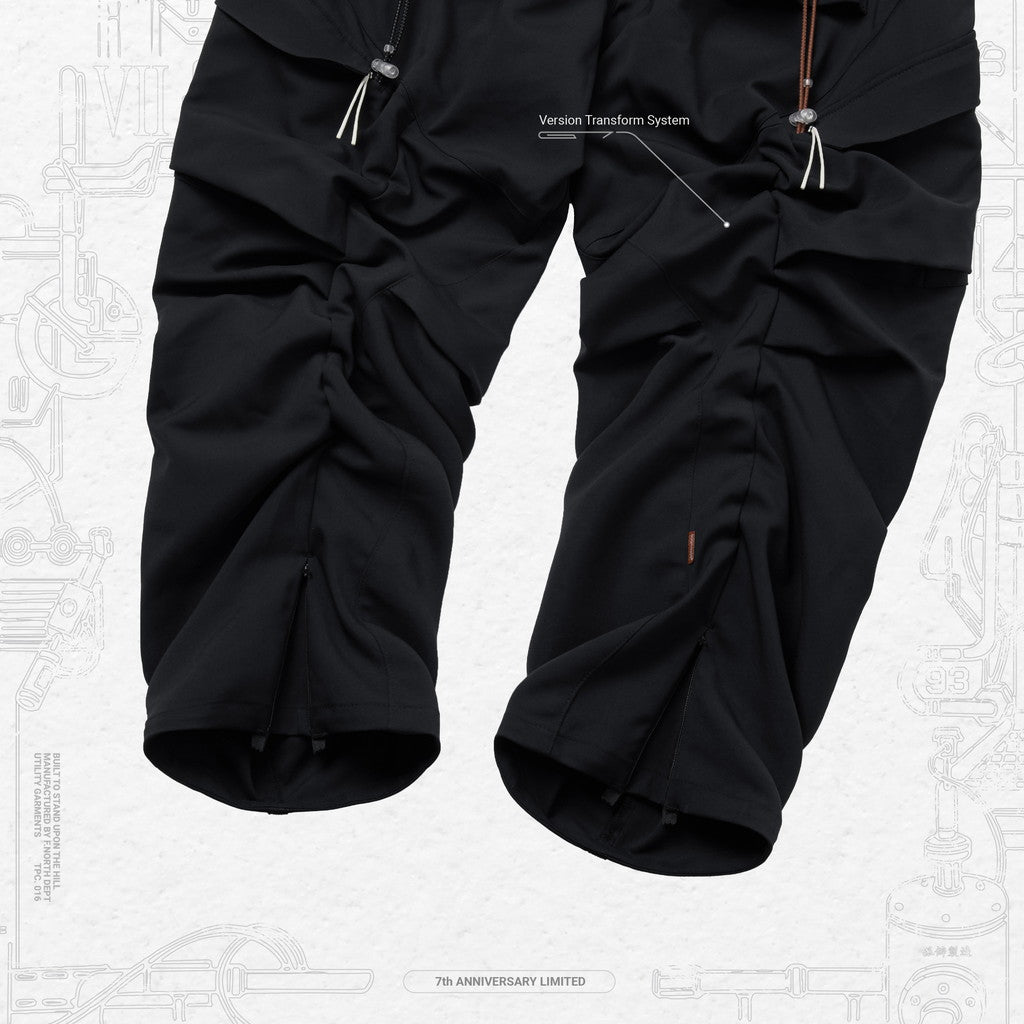 「G7-P1」Zettabyte 4D 實用褲#SHADOW [GOOPI-23AW-OCT-01]