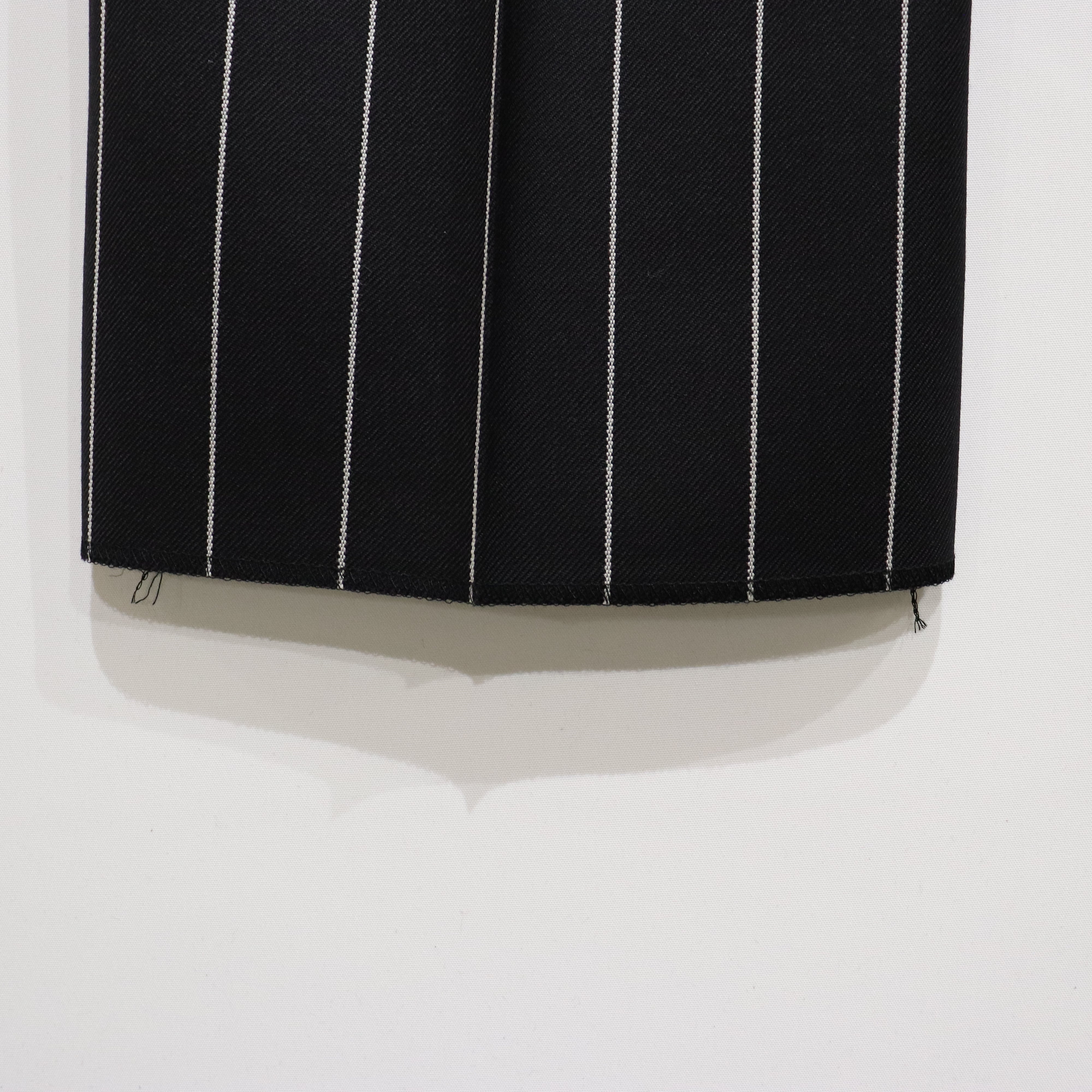 DOUBLE PLEATED TROUSERS #BLACK [23FW-WMP-TR21] – cocorozashi