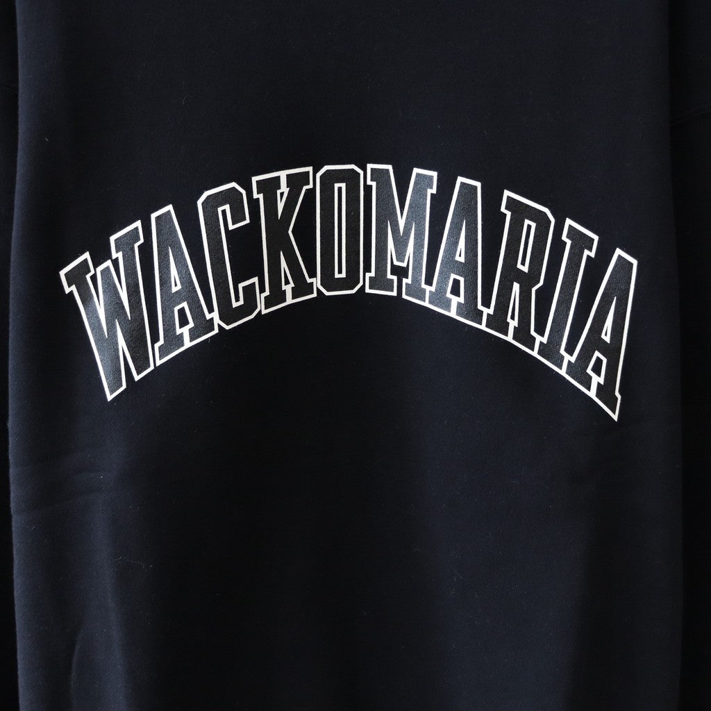 MIDDLE WEIGHT CREW NECK SWEAT SHIRT -TYPE 1- #BLACK [24SS-WMC-SS13