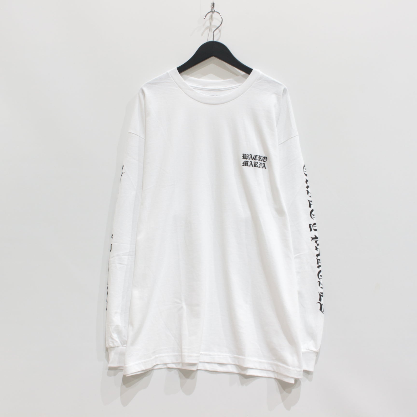 CREW NECK LONG SLEEVE T-SHIRT -TYPE 2- #WHITE [23FW-WMT-LT02]