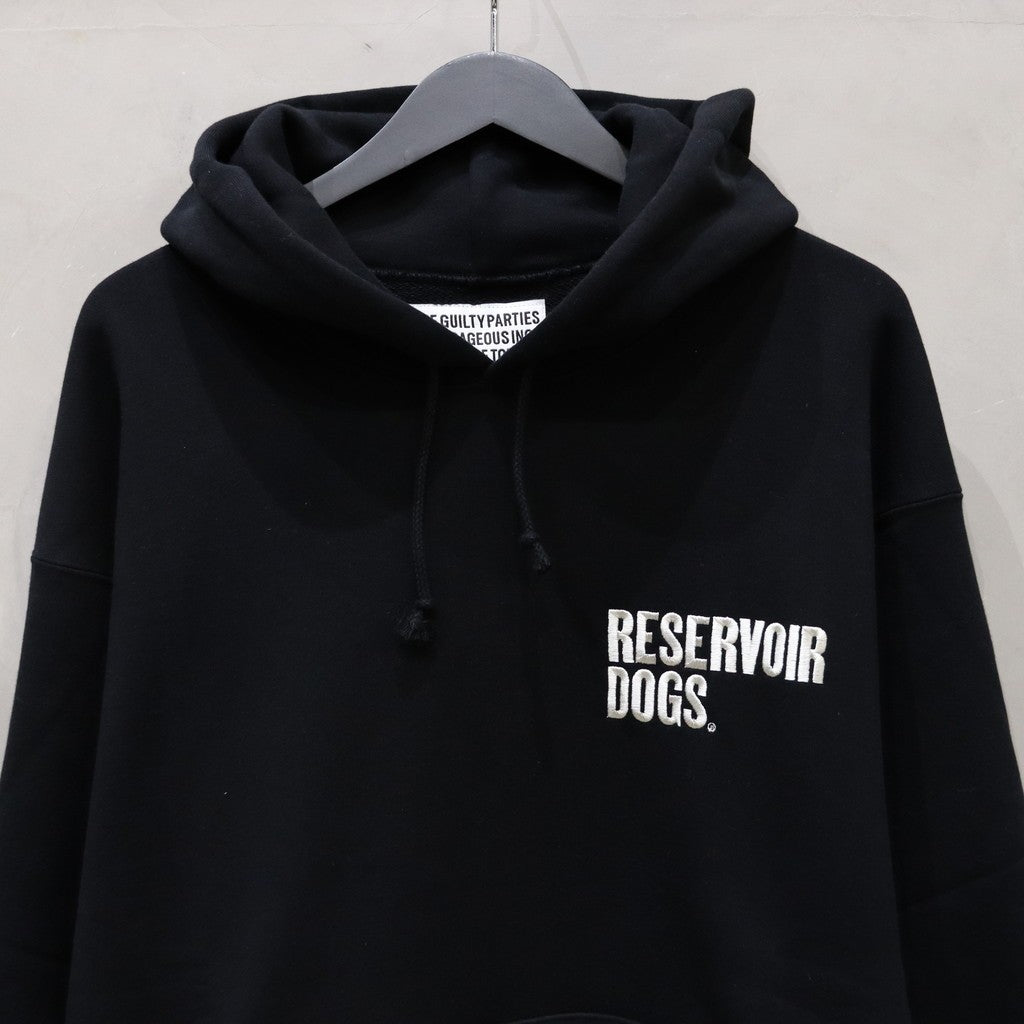 水庫狗 | 中等重量套頭連帽運動衫 #黑色 [RD-WM-SS01]