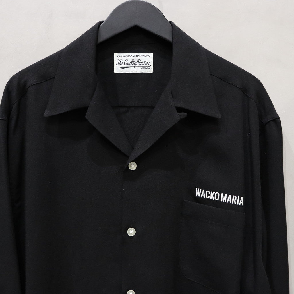50'S SHIRT L/S -TYPE 2- #BLACK [24SSE-WMS-OC03]
